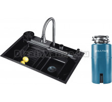 Комплект Профсан PSM-9953GR графит + Измельчитель Paulmark Intenso