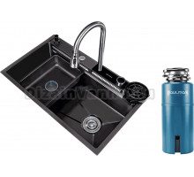 Комплект Профсан PSM-9954GR графит + Измельчитель Paulmark Intenso