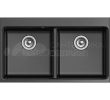 Мойка кухонная Rivelato Axel X-90-2D nero