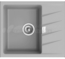 Мойка кухонная Rivelato Raum RM-58 grigio metallizzato