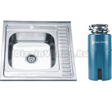 Комплект Мойка РМС MD6 MG6-6060L, L + Измельчитель Paulmark Intenso