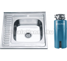 Комплект Мойка РМС MD6 MG6-6060R, R + Измельчитель Paulmark Intenso