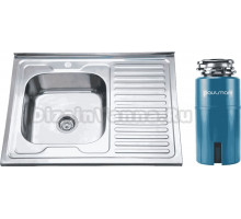 Комплект Мойка РМС MD6 MG6-8060L, L + Измельчитель Paulmark Intenso