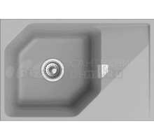 Мойка кухонная Rivelato Locus LS-75 grigio metallizzat