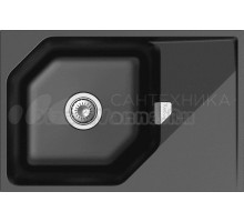 Мойка кухонная Rivelato Locus LS-75 nero