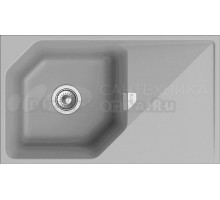 Мойка кухонная Rivelato Locus LS-85 grigio metallizzato