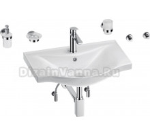 Комплект 9 в 1 Wellsee Bisou 201007311 глянцевый белый, хром