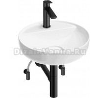 Комплект 5 в 1 Wellsee Chalice Perfection 201004322 глянцевый белый, матовый черный