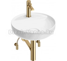 Комплект 5 в 1 Wellsee Chalice Perfection 201004328 глянцевый белый, золото