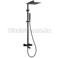 Душевая стойка Berges Kalisto 3S 075024 матовая черная