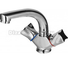 Смеситель для раковины Wisent W1087 хром