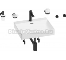 Комплект 9 в 1 Wellsee DeSire 201007567 глянцевый белый, матовый черный