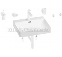 Комплект 9 в 1 Wellsee DeSire 201007575 глянцевый белый, матовый белый