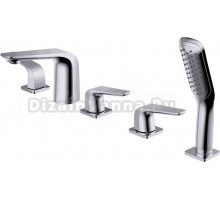 Смеситель на борт ванны Rose R1312 хром