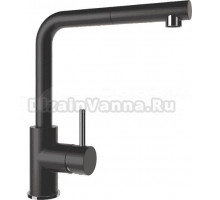 Смеситель для кухни Schock Cristadur Napos-D выдвижной излив, магма