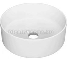 Накладная раковина Point Виктория PN43063 42 глянцевая белая, круглая