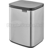 Мусорное ведро Brabantia Bo 222962 7 л, матовая сталь