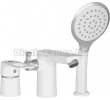 Смеситель на борт ванны Wisent WP1130-7 белый