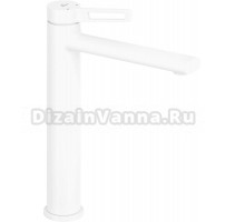 Смеситель для раковины Wellsee ONCE! and forever 182410000 матовый белый