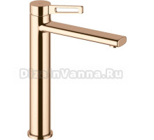 Смеситель для раковины Wellsee ONCE! and forever 182409000 розовое золото