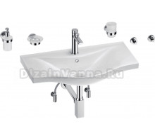 Комплект 9 в 1 Wellsee Bisou 201007416 глянцевый белый, хром