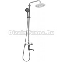 Душевая стойка Wisent W3502 хром