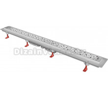 Душевой трап (лоток) Creto Points CRE-650 PH-Down 65 см, решетка хром, с сифоном