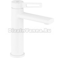 Смеситель для раковины Wellsee ONCE! and forever 182405000 матовый белый