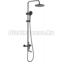 Душевая стойка Gota Rocio Algar 690272 оружейная сталь