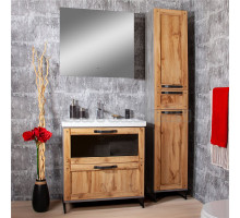 Мебель для ванной комнаты Бриклаер Лофт 80 зеркало DIWO Элиста