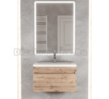 Мебель для ванной комнаты Uperwood Eva 60 подвесная, 1 ящик, крафт табачный