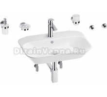 Комплект 9 в 1 Wellsee Eclatant 201007461 глянцевый белый, хром