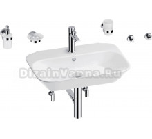 Комплект 9 в 1 Wellsee Eclatant 201007476 глянцевый белый, хром