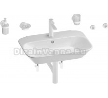 Комплект 9 в 1 Wellsee Eclatant 201007480 глянцевый белый, матовый белый