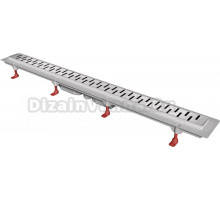 Душевой трап (лоток) Creto Snake CRE-750 SH-Down 75 см, решетка хром, с сифоном