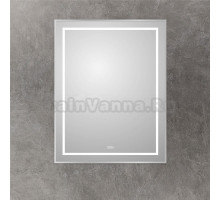 Зеркало BelBagno Kraft 90x70 с подсветкой, с подогревом, сатин