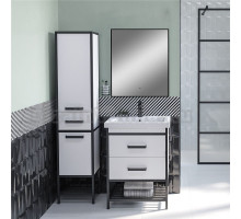 Мебель для ванной комнаты Sanflor Норд 60 с раковиной Como 60, зеркало DIWO Элиста