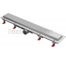 Душевой трап (лоток) Creto Uni CRE-1050 UN-50 105 см, решетка хром, с сифоном, под плитку