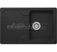 Мойка кухонная Schock Formhaus 45 D Cristalite оникс