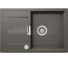 Мойка кухонная Schock Eton 50D Cristadur серебристый камень