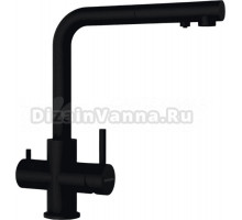 Смеситель для кухни Schock Cristadur Vitus-D Black Edition выдвижной излив, пуро