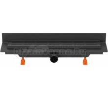 Душевой трап (лоток) Creto Walkway CRE-350 WB-P 45 см, решетка черная, с сифоном