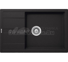 Мойка кухонная Schock Optima 60D Max Cristalite оникс