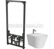 Комплект Биде KERAMA MARAZZI Plaza Modern PLM.bidet.02 + Инсталляция A105/1000