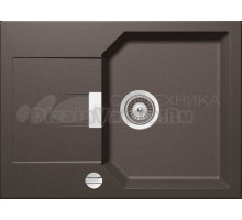 Мойка кухонная Schock Manhattan 45D Cristalite с клапаном-автоматом, инка