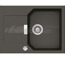 Мойка кухонная Schock Manhattan 45D Cristalite с клапаном-автоматом, баварский камень