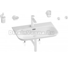 Комплект 9 в 1 Wellsee Eclatant 2.0 201007525 глянцевый белый, матовый белый