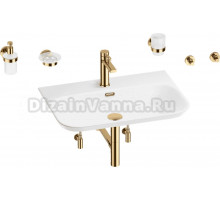 Комплект 9 в 1 Wellsee Eclatant 2.0 201007528 глянцевый белый, золото