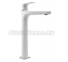 Смеситель для раковины AZARIO TREYA высокий, белый (AZ-156845526)