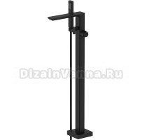 Смеситель для ванны Azario PIANO, отдельностоящий, черный (AZ-208260AB5PA-0308A)